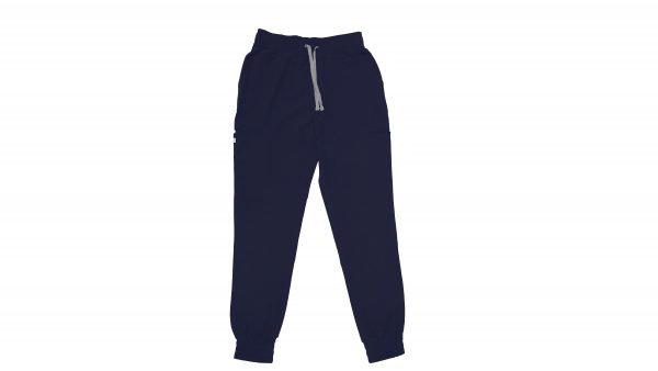 Navy Blue  Medical Scrubs Set with Grip Trouser for Women & Men - Image 2