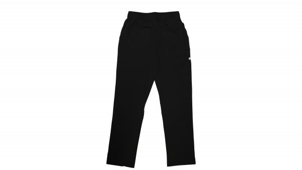 Black Medical Scrubs Set with Straight Trouser for Women & Men - Image 3