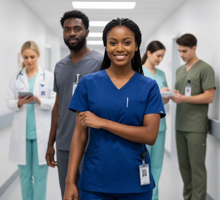 medical scrubs dickies