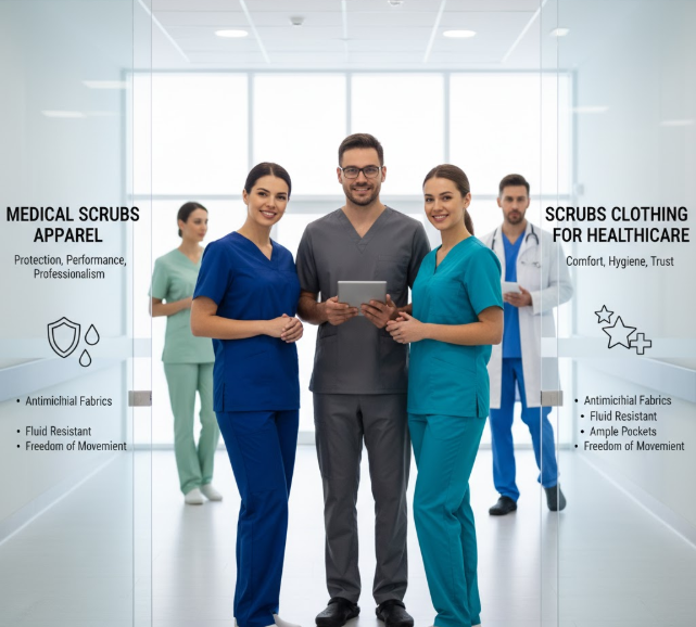 scrubs clothing for healthcare